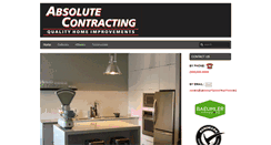 Desktop Screenshot of absolutecontracting.biz